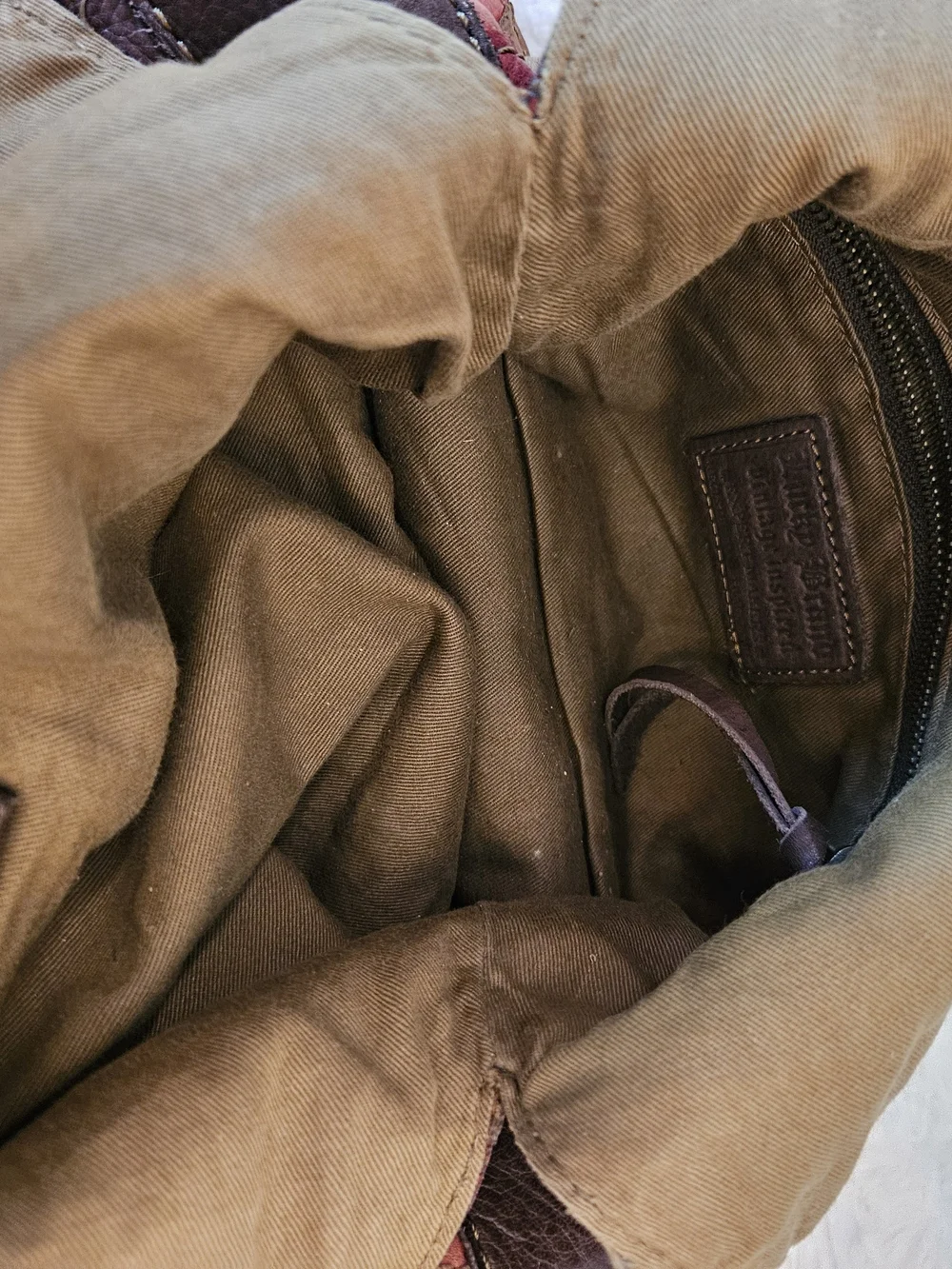 Vintage✨️Lucky Brand Slouchy Patchwork Hobo Bag